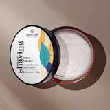 Cuban Tobacco Whipped Shaving Soap top view with open lid o reveal thick whipped texture